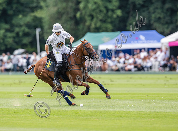 Polo action, 2024 Gold Cup, Cowdray Park Polo Club