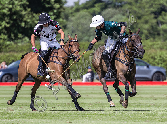 Polo action, 2025 Gold Cup, Cowdray Park Polo Club