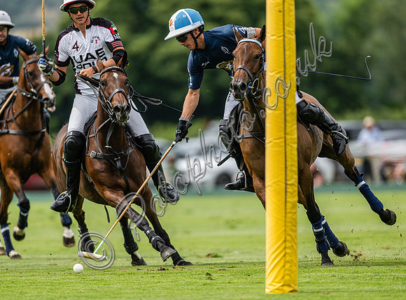 Polo action, 2024 Gold Cup, Cowdray Park Polo Club
