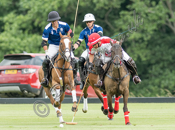 Polo action, 2021 Gold Cup, Cowdray Park Polo Club