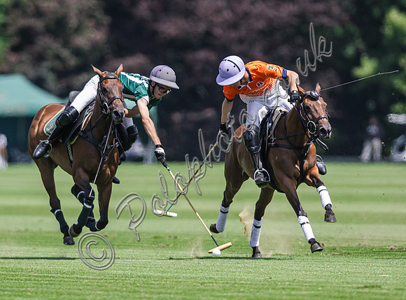 Polo action, 2025 Gold Cup, Cowdray Park Polo Club