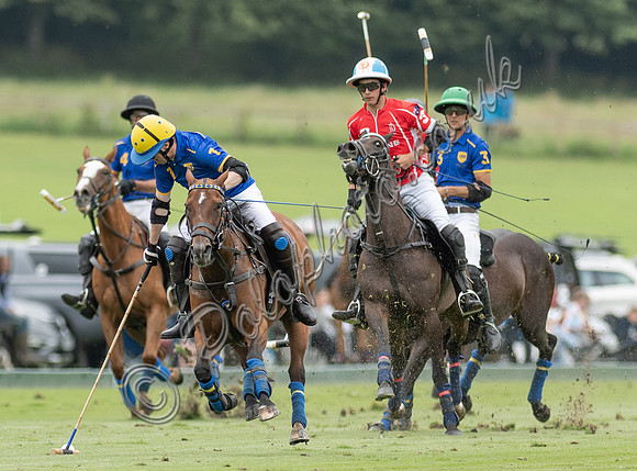 Polo action, 2021 Gold Cup, Cowdray Park Polo Club
