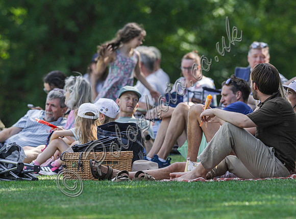Polo action, 2025 Gold Cup quarter finals, Cowdray Park Polo Club
