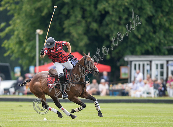 Polo action, Warwickshire Cup Final, Cirencester Park