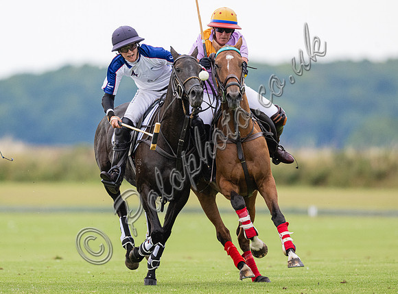 polo action VL Ladies 16 goal semi-final, Cirencester Park