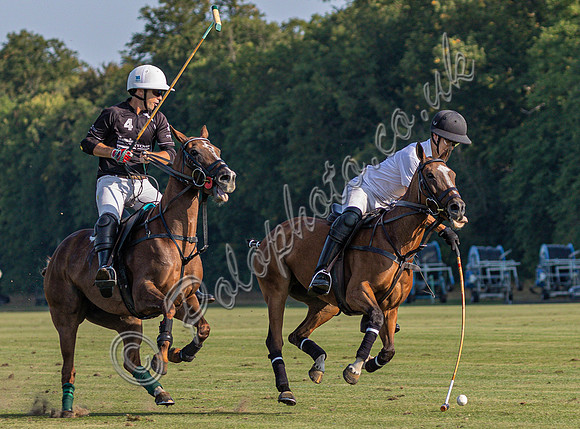 Polo action, County Cup 2025 league match, Cirencester Park