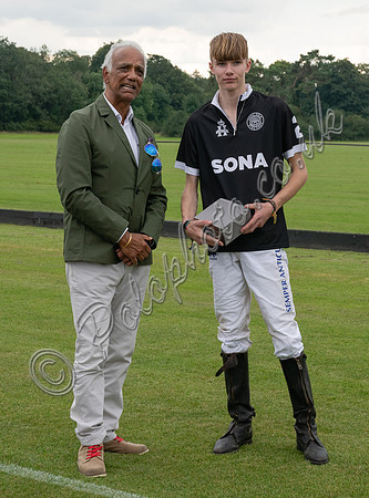 Polo action the Town Cup End of Season Tournament, Cirencester Park