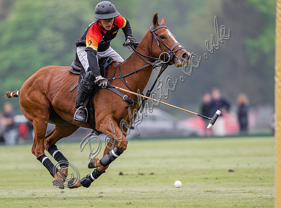 Polo action, May 4 Goal Spring Cup 2022, Cowdray Park Polo Club