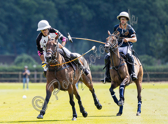 Polo action, 2025 Gold Cup, Cowdray Park Polo Club