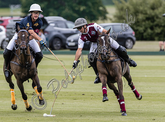 Polo action, 2025 Gold Cup, Cowdray Park Polo Club