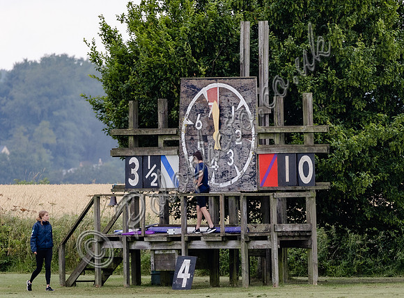 Polo action, Ladies 18 Goal Tournament,  Cirencester Park