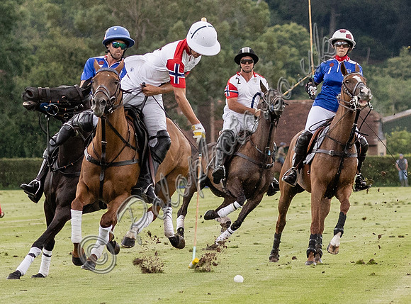 Polo action, 2021 Gold Cup, Cowdray Park Polo Club