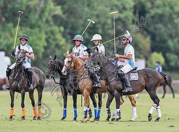 Polo action, Wichenford Bowl 2025 semi-final match, Beaufort Polo Club