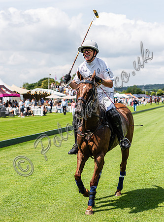 Celebrations by La Dolfina Great Oaks after winning semi final match against King Power, Gold Cup 2024