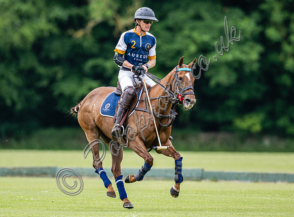 Polo action, Warwickshire Cup 2024, Cirencester Park