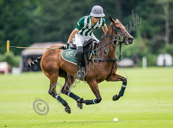 Polo action, 2024 Gold Cup, Cowdray Park Polo Club