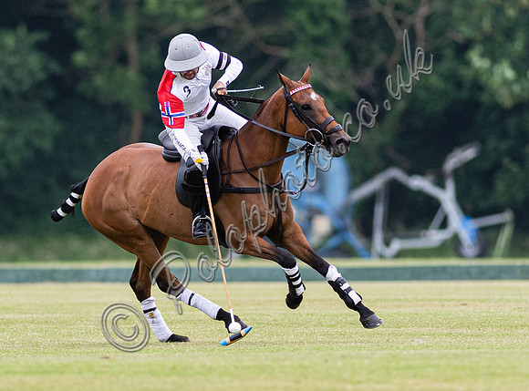 Polo action Bathurst Cup, Cirencester Park