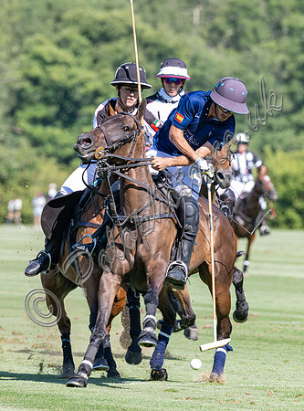 Polo action, 2025 Gold Cup quarter finals, Cowdray Park Polo Club