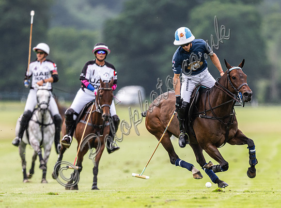Polo action, 2024 Gold Cup, Cowdray Park Polo Club