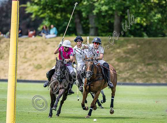 Polo action, 2024, Cowdray Park Polo Club