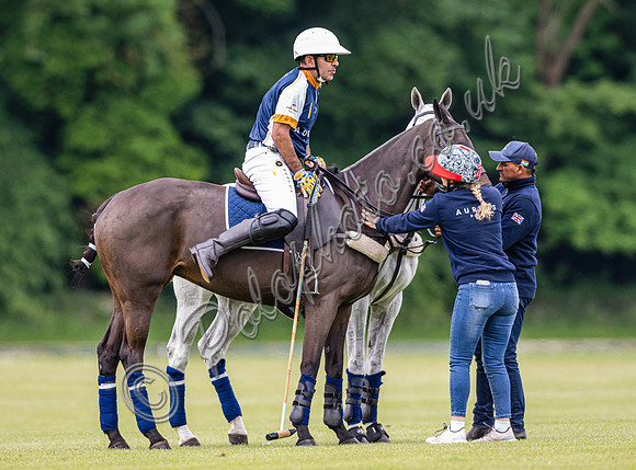 Polo action, Warwickshire Cup 2024, Cirencester Park