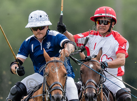 Polo action, 2021 Gold Cup, Cowdray Park Polo Club