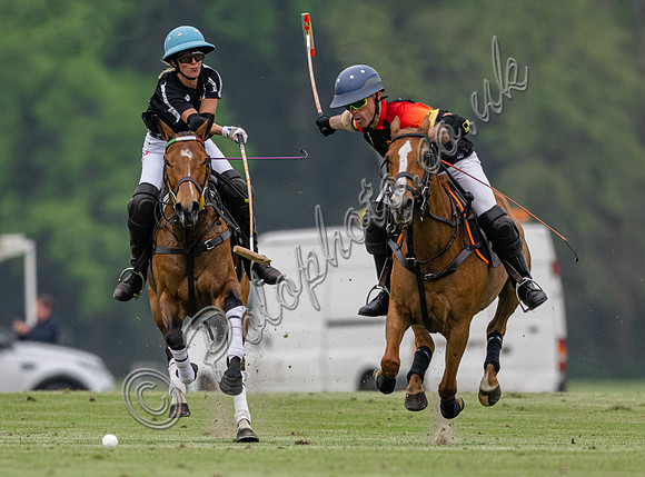Polo action, May 4 Goal Spring Cup 2022, Cowdray Park Polo Club