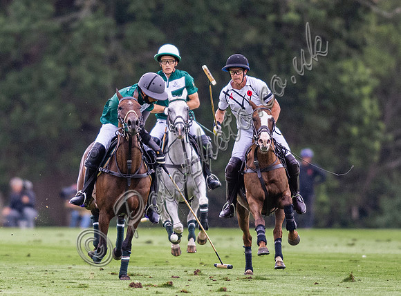Polo action, 2024 Gold Cup, Cowdray Park Polo Club
