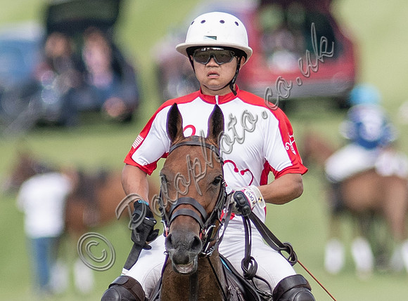 Polo action, 2021 Gold Cup, Cowdray Park Polo Club