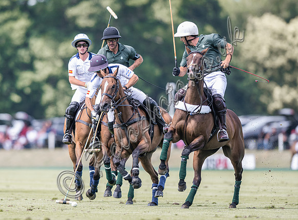 Polo action, 2025 Gold Cup, Cowdray Park Polo Club