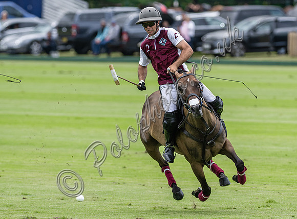 Polo action, 2025 Gold Cup, Cowdray Park Polo Club