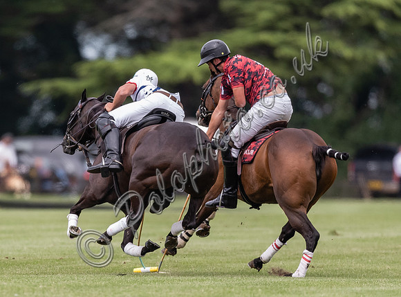 Polo action, Warwickshire Cup Final, Cirencester Park