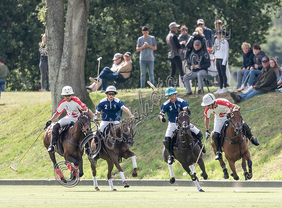 Polo action, 2021 Gold Cup, Cowdray Park Polo Club