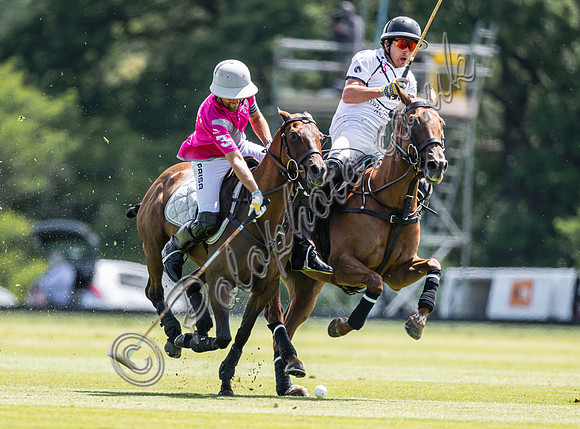 Polo action, 2024, Cowdray Park Polo Club
