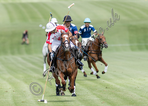 Polo action, 2021 Gold Cup, Cowdray Park Polo Club