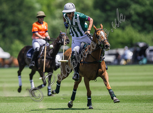 Polo action, 2025 Gold Cup, Cowdray Park Polo Club