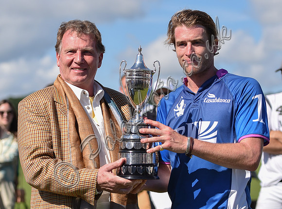 presentation of Argentine Ambassadors Cup to Brittania El Remanso