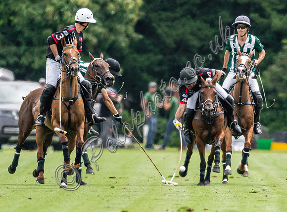 Polo action, 2024 Gold Cup, Cowdray Park Polo Club