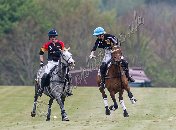 Polo action, May 4 Goal Spring Cup 2022, Cowdray Park Polo Club