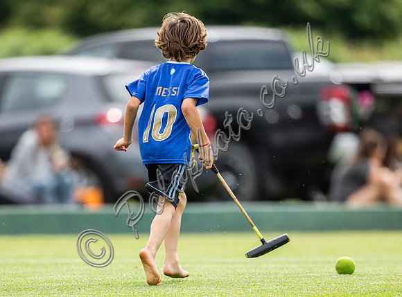 Polo action, 2024 Gold Cup, Cowdray Park Polo Club