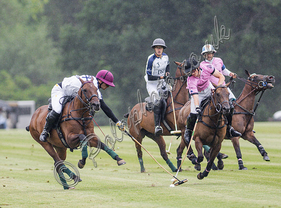 Polo action, 2025 Gold Cup, Cowdray Park Polo Club