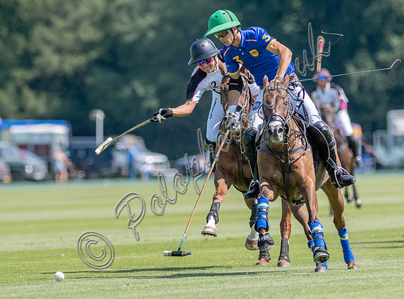 Polo action, 2021 Gold Cup, Cowdray Park Polo Club