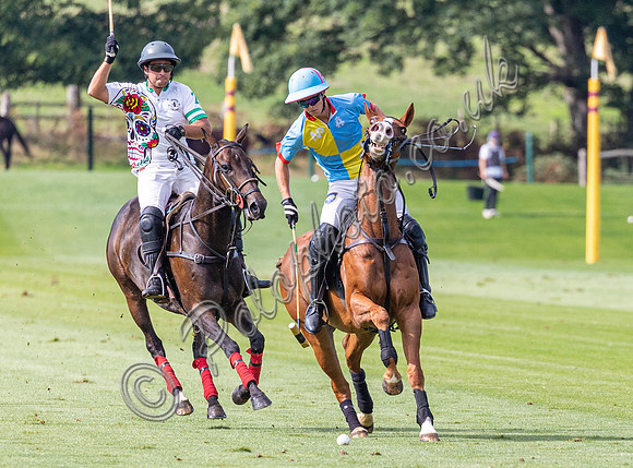 Polo action, 2022 Autumn Cup, Cowdray Park Polo Club