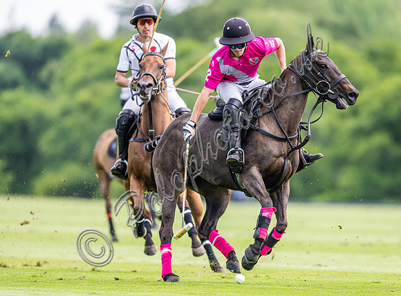 Polo action, 2024, Cowdray Park Polo Club