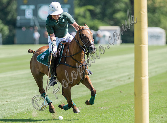Polo action, 2025 Gold Cup quarter finals, Cowdray Park Polo Club