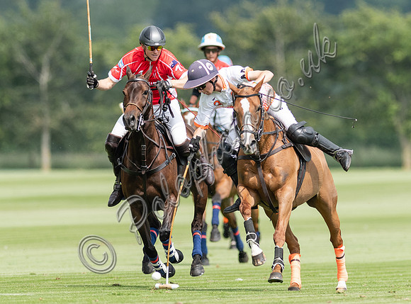 Polo action, 2021 Gold Cup, Cowdray Park Polo Club