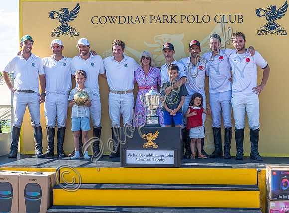 Polo action, 2025 Gold Cup quarter finals, Cowdray Park Polo Club