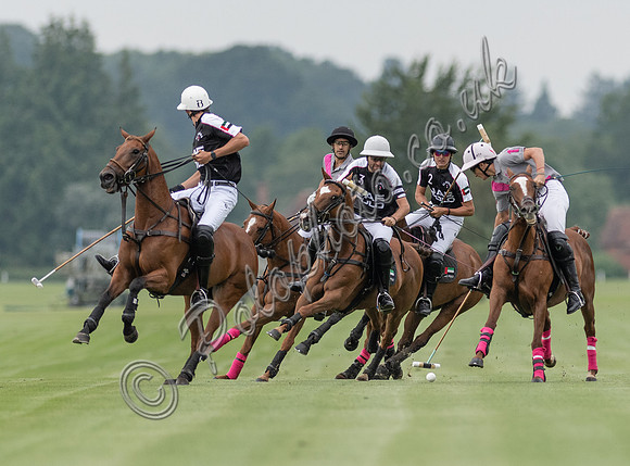 Polo action, 2021 Gold Cup, Cowdray Park Polo Club
