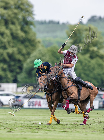 Polo action, 2025 Gold Cup, Cowdray Park Polo Club