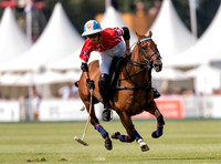 Polo action, 2021 Gold Cup semi-finals, Cowdray Park Polo Club